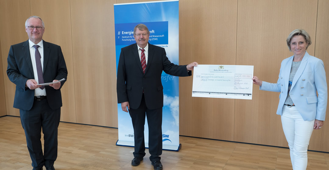 ZSW bekommt 10,5 Millionen Euro Fördermittel für HyFaB