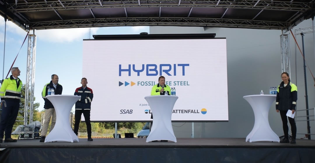 Schweden: Weltweit erste Pilotanlage für „fossilfreien Stahl“ nimmt Betrieb auf