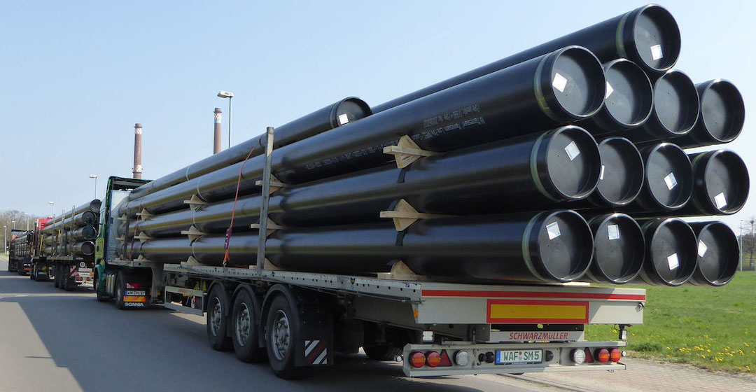 Mehr als 1.100 Kilometer Erdgasleitungen werden auf den Transport von Wasserstoff umgestellt