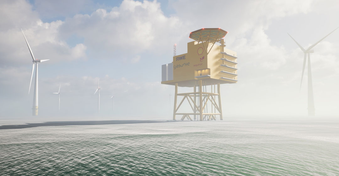 Konsortium untersucht Potenzial für großskaligen Offshore-Wasserstoffpark in der deutschen Nordsee