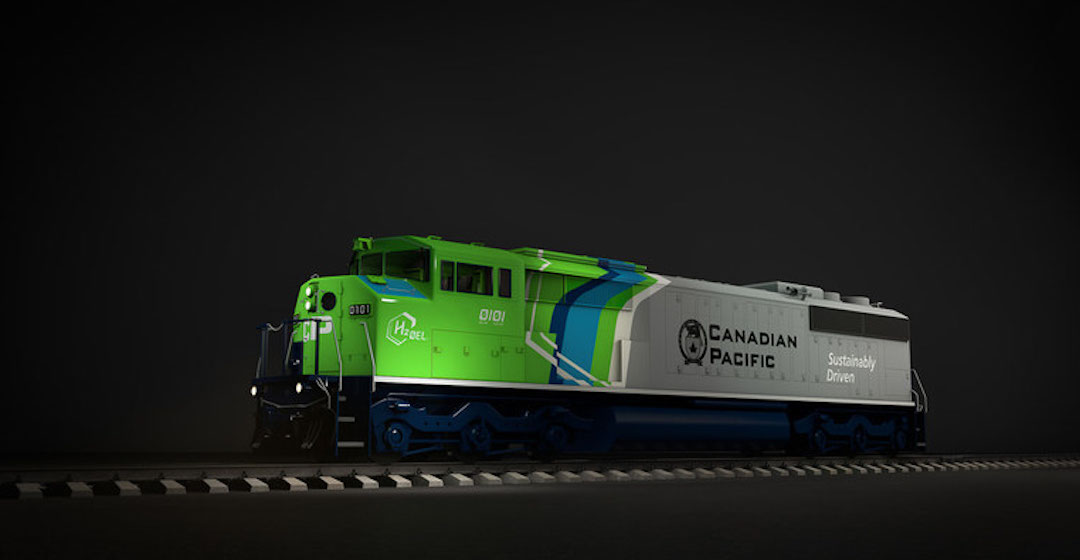 Canadian Pacific will drei Züge zu Wasserstofflokomotiven umbauen