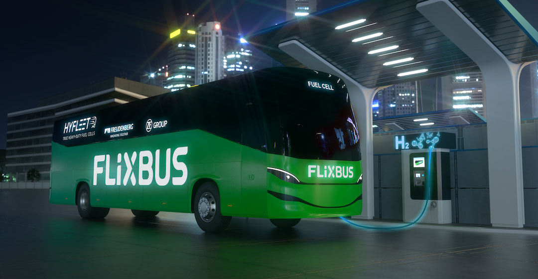 Flixmobility will ab 2024 mit Wasserstoff betriebenen Fernbussen fahren