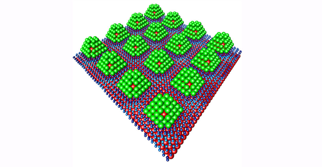 Nano-„Pralinen“ mit Palladium speichern Wasserstoff