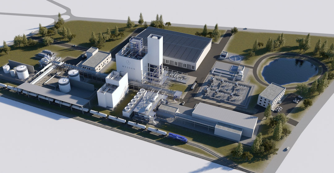 Hy2gen will auf ehemaligem Flugplatz in Brandenburg grünen Wasserstoff und SAF produzieren