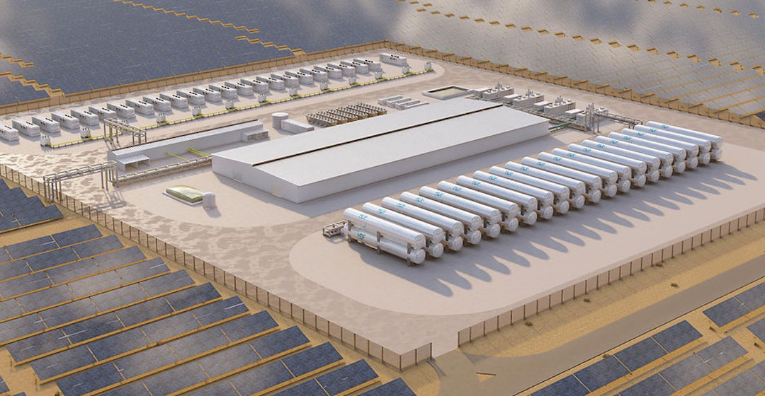 HDF plant Bau eines Wasserstoffkraftwerks in Namibia
