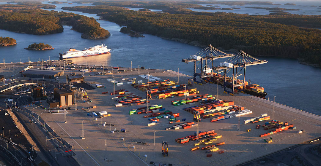 Ports of Stockholm baut eine Wasserstofftankstelle für Fahrzeuge des Hafenbetriebs