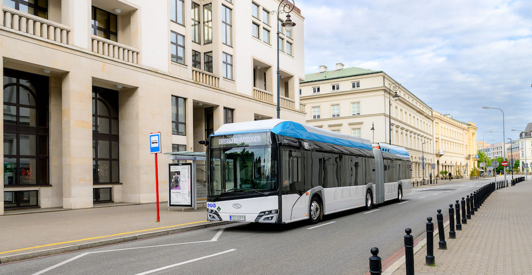 Neuer Brennstoffzellenbus „Urbino 18“ von Solaris