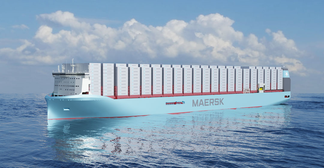 Maersk bestellt weitere sechs methanolbetriebene Containerschiffe