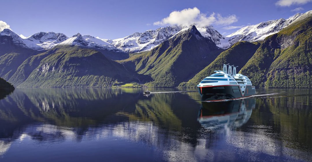 Hurtigruten plant den Bau eines Elektro-Kreuzfahrtschiffes für Norwegen