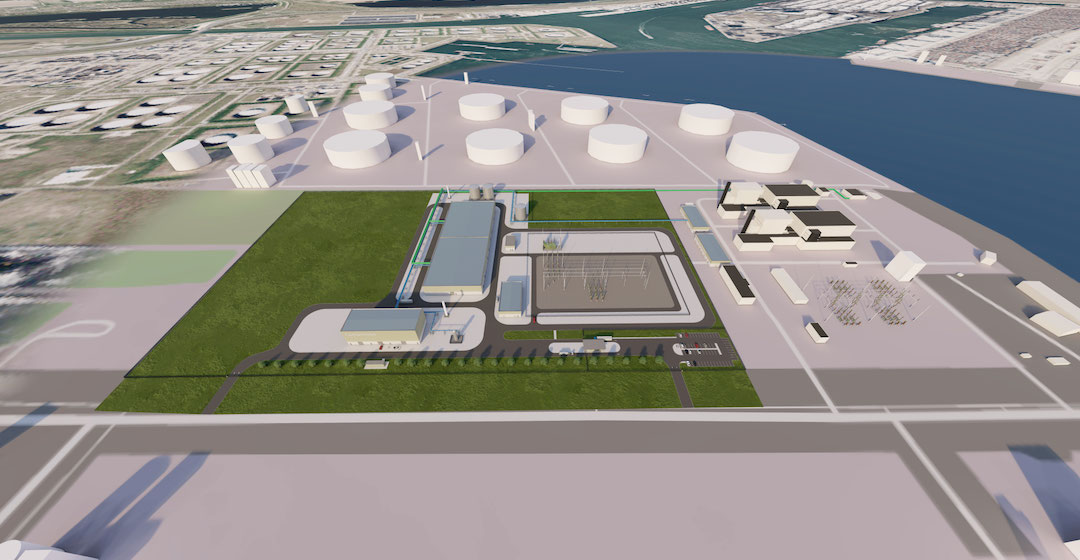 Eneco plant Wasserstoffproduktion im Rotterdamer Hafen