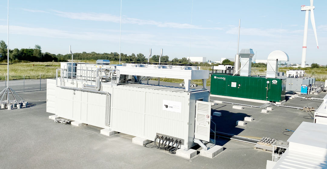 IWES startet Probebetrieb für Anlage zur Produktion von Wasserstoff aus Windstrom