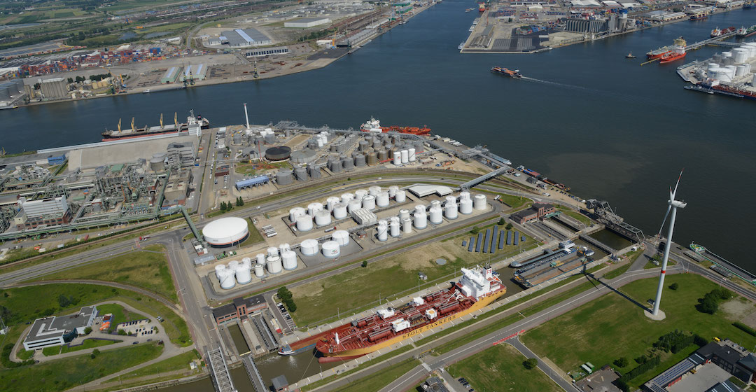 Hafen Antwerpen heizt Lackierhalle mit grünem Wasserstoff