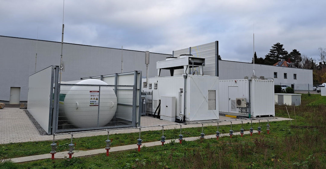 Test im Inselbetrieb: Wasserstoff kann Erdgasnetz beigemischt werden