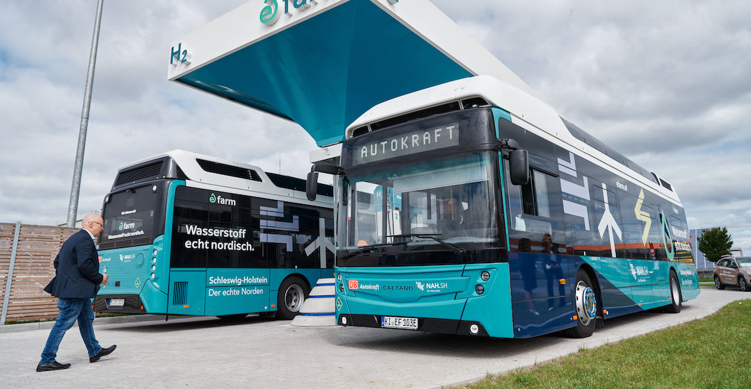 Nordfriesland bekommt zehn weitere Wasserstoffbusse für ÖPNV