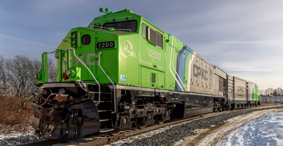 Canadian Pacific nimmt zwei Tankstellen für H2-Loks in Betrieb