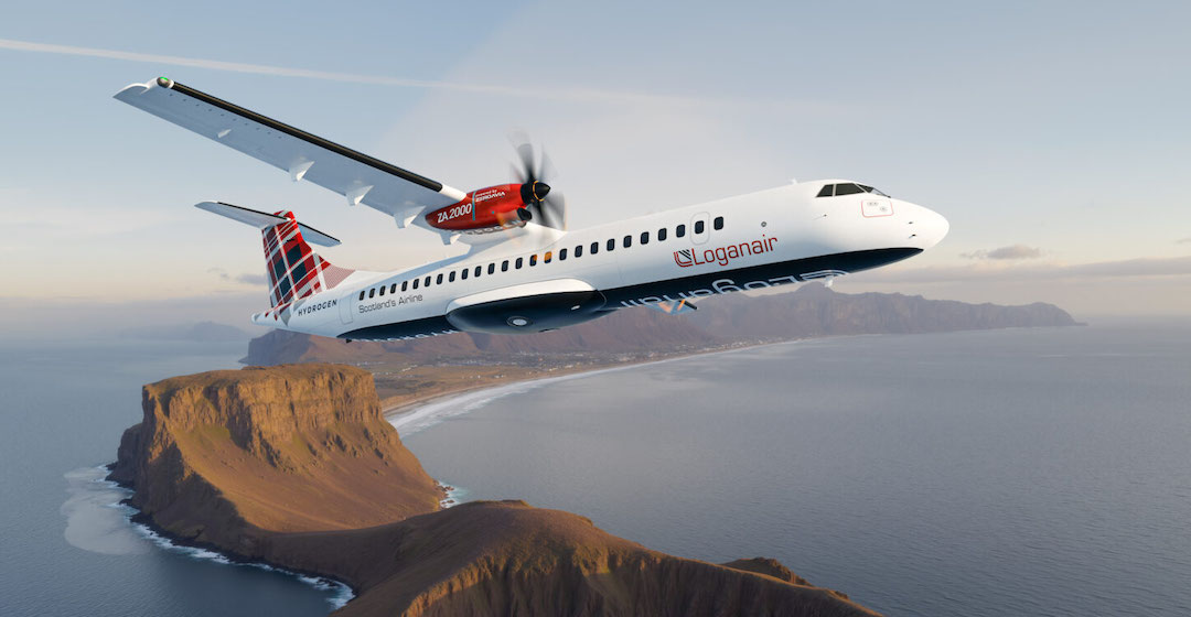 Zero Avia und Loganair kooperieren bei Wasserstoffmotoren für die Luftfahrt