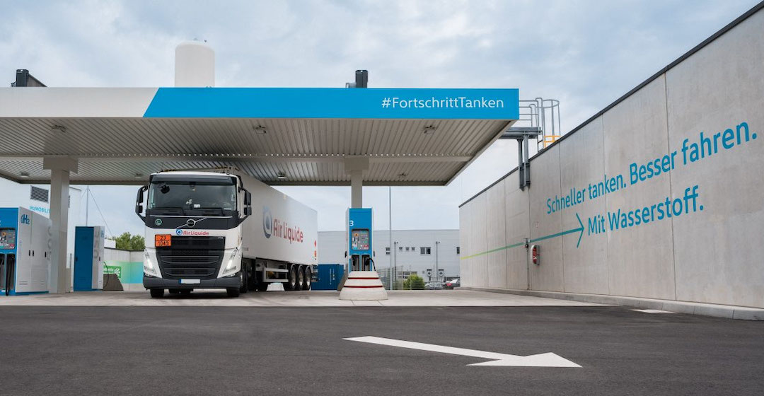 Air Liquide liefert jährlich 1.000 Tonnen Wasserstoff an H2-Mobility-Tankstellen