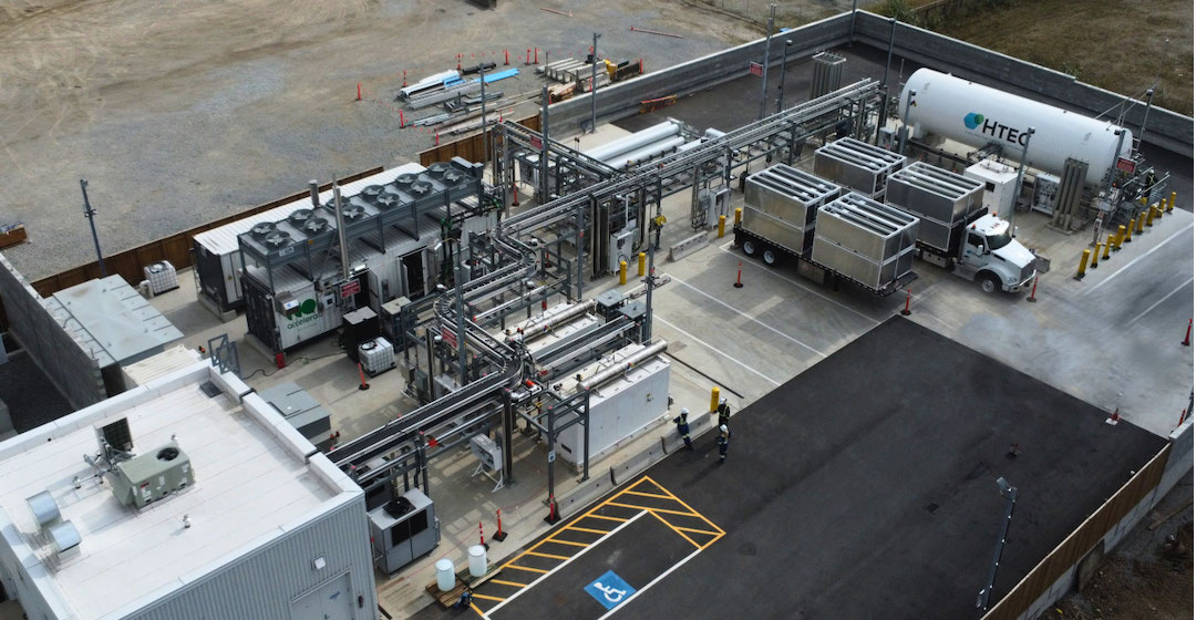 HTEC produziert jetzt grünen Wasserstoff im kanadischen Burnaby
