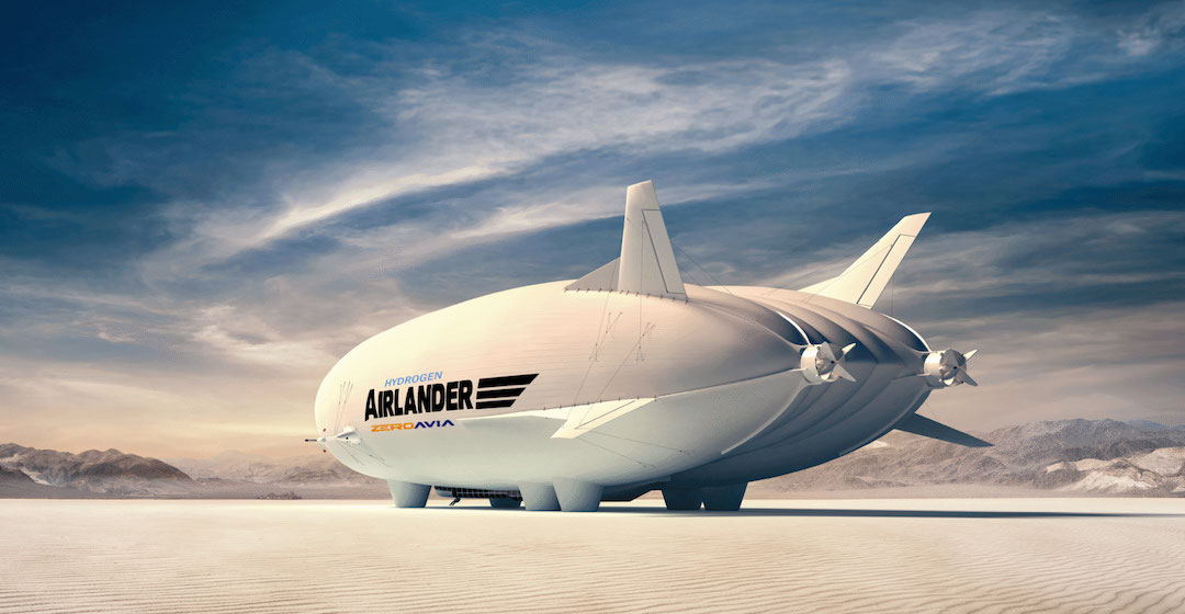 Zero Avia und Hybrid Air Vehicles planen Wasserstoffantrieb für Hybridflugzeug