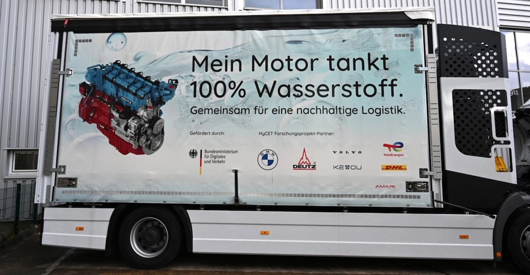 Deutz und IAV bringen Wasserstoffverbrenner auf die Straße