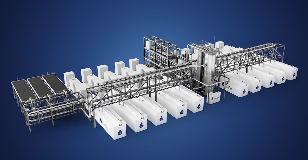 Sunfire bringt 50-Megawatt-Elektrolysesystem auf den Markt