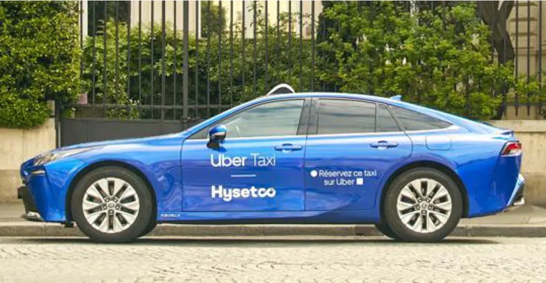 Uber und Hysetco wollen in Paris 2.000 Brennstoffzellenfahrzeuge betreiben