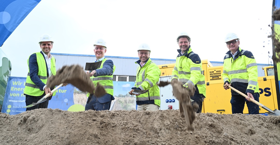 Baubeginn für 24 Kilometer lange Wasserstoff-Pipeline in Norddeutschland