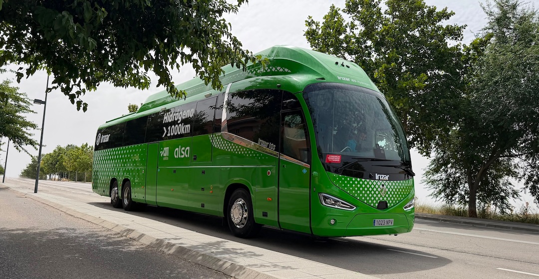 Busbetreiber Alsa testet Brennstoffzellen-Antrieb von Bosch in Madrid