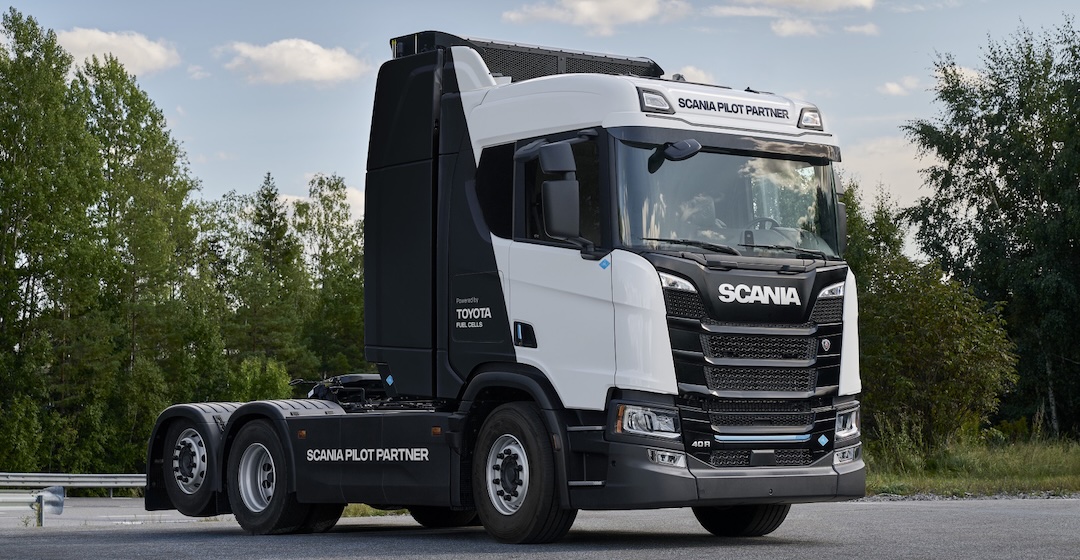 Scania und Iveco testen Toyota-Brennstoffzellen im Schwerlastverkehr