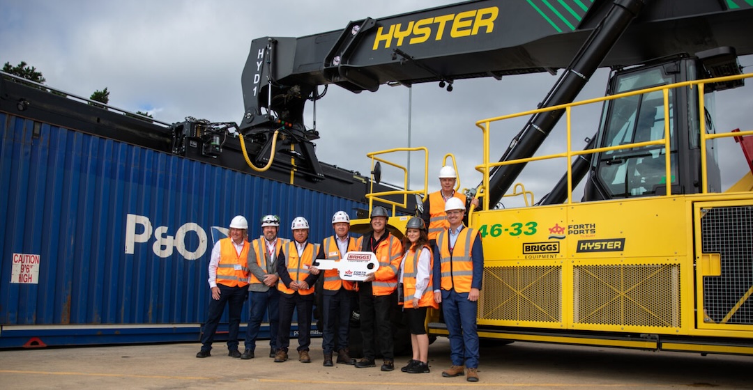 Hafen von Tilbury bekommt mit Brennstoffzellen betriebenen Containerstapler